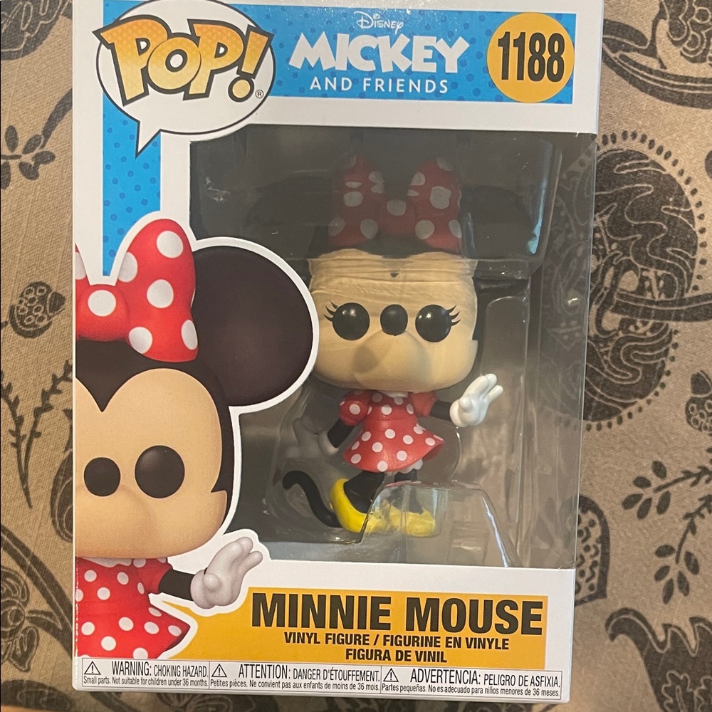Funko Minnie Mouse Vinyl Figure - Red and Black